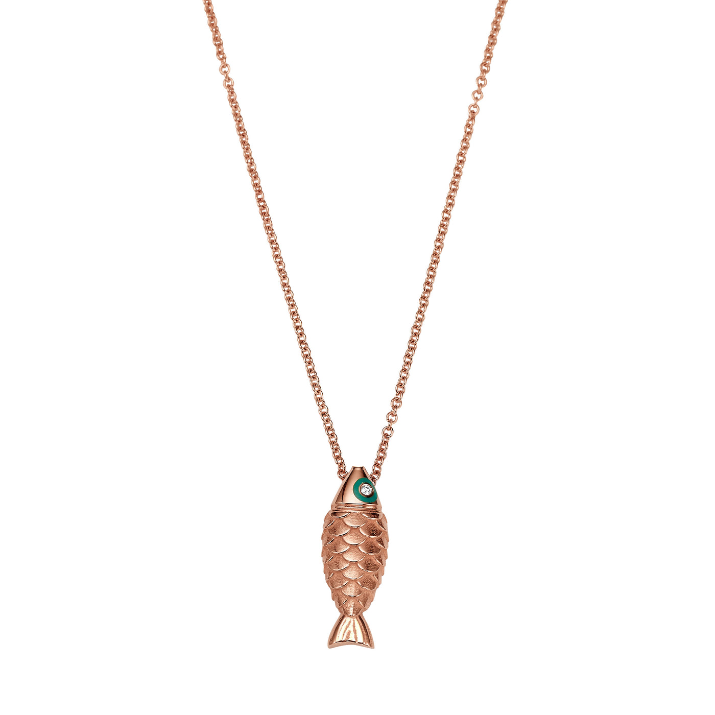 Lucky fish necklace