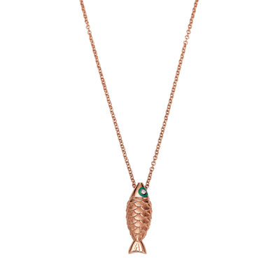 Lucky fish necklace