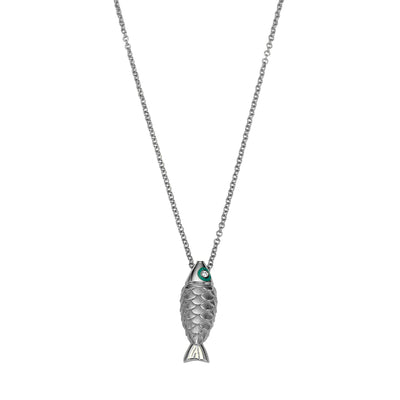 Lucky fish necklace