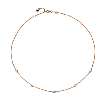 5 Diamonds Necklace