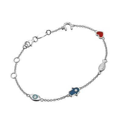 Lucky charms bracelet