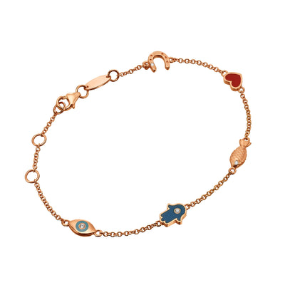 Lucky charms bracelet