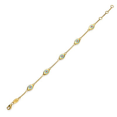 5 Golden Eye bracelet