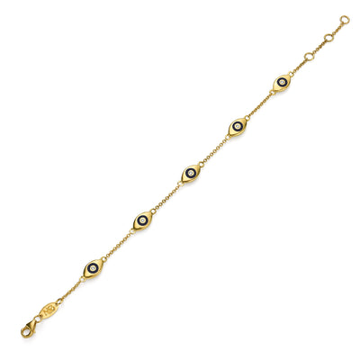 5 Golden Eye bracelet
