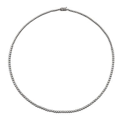 Bezel Tennis necklace