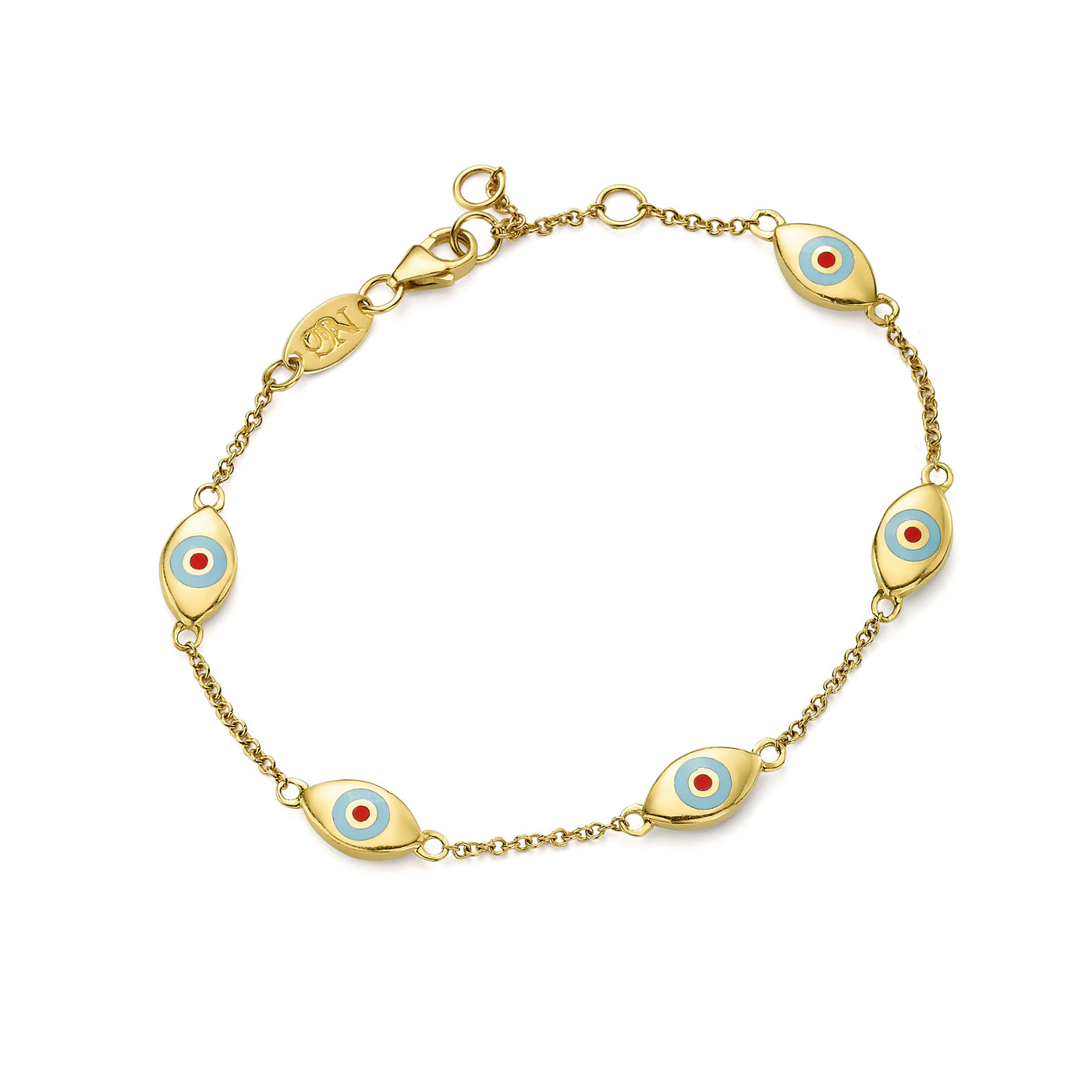 5 Golden Eye bracelet