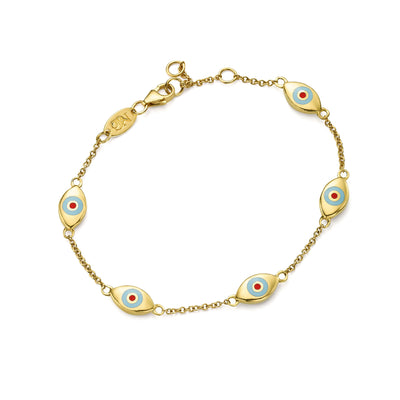 5 Golden Eye bracelet