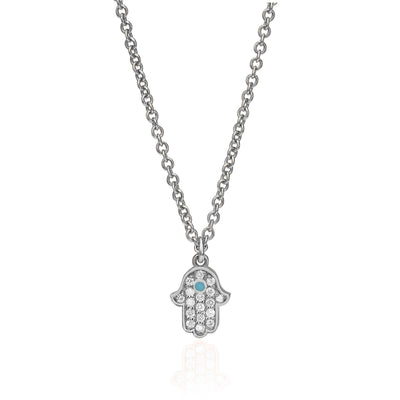 Hamsa necklace