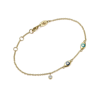 Golden Eye bracelet