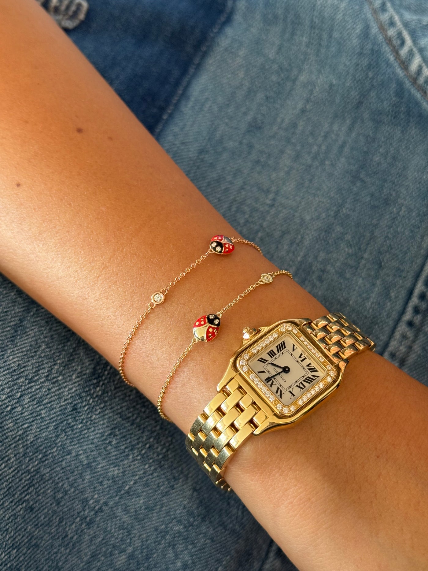 Mini Ladybug bracelet
