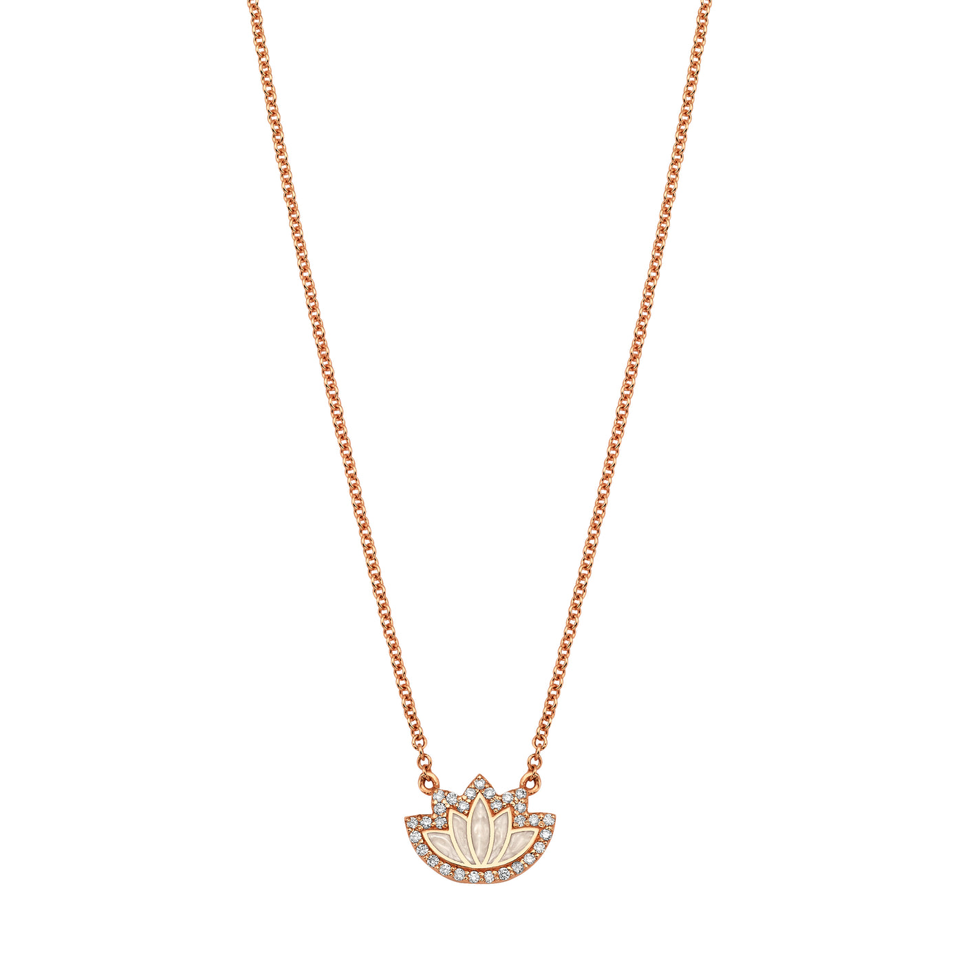 Lotus necklace