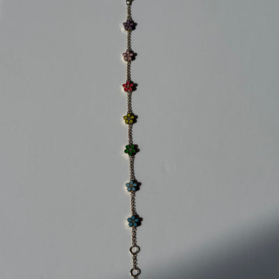 5 flowers bracelet