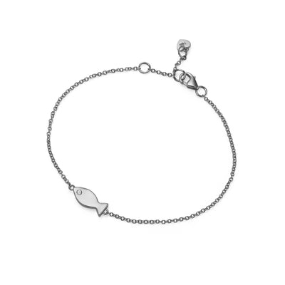 Gold fish bracelet