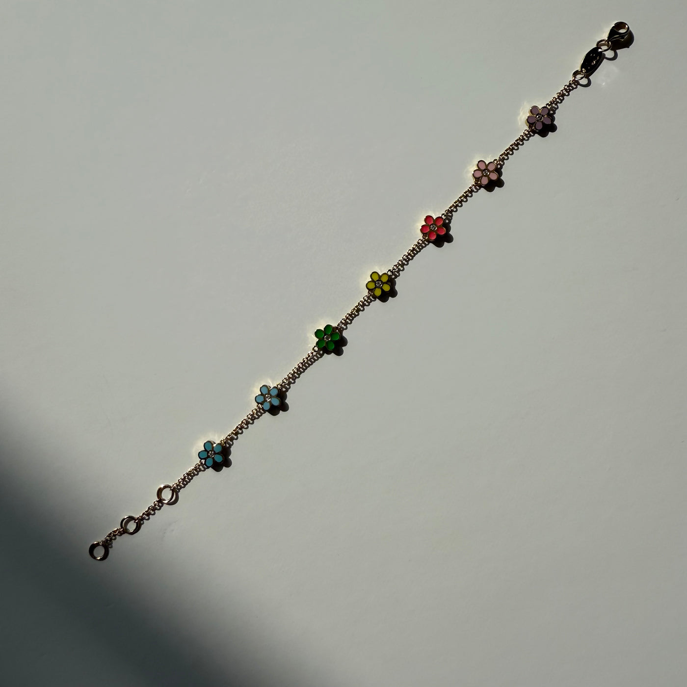 5 flowers bracelet