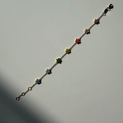 5 flowers bracelet