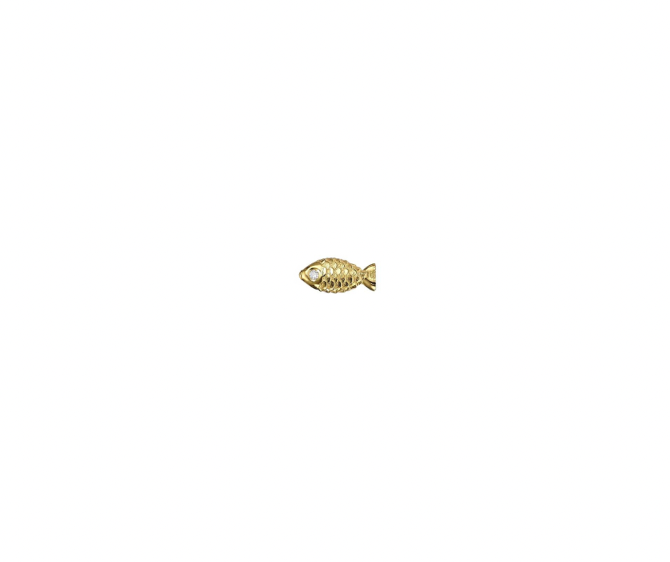 Mini fish earring