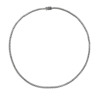 Bezel Tennis necklace