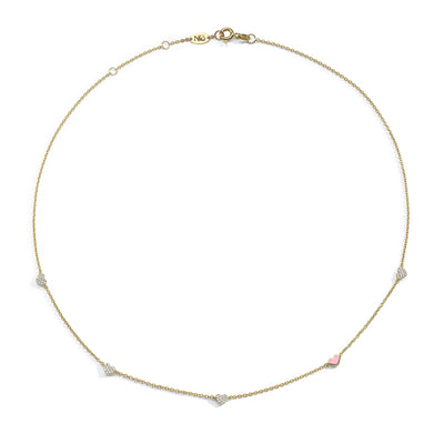 5 Hearts Necklace