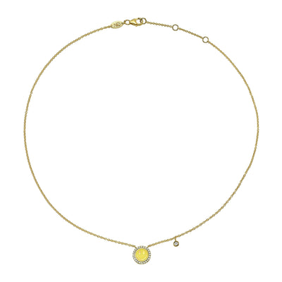 Happy Face Necklace