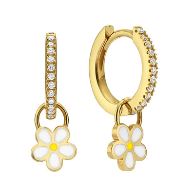 Mendi flower earrings
