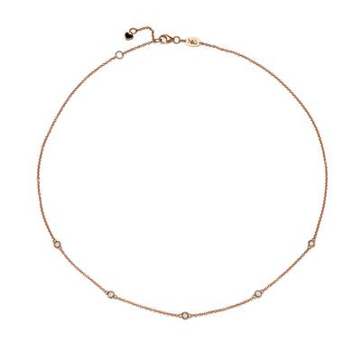 5 Diamonds Necklace