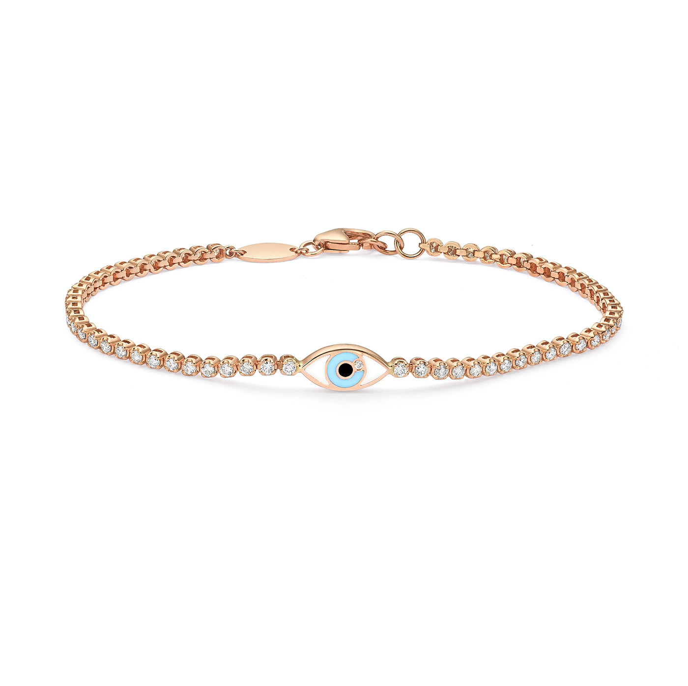 Santorini Eye tennis bracelet