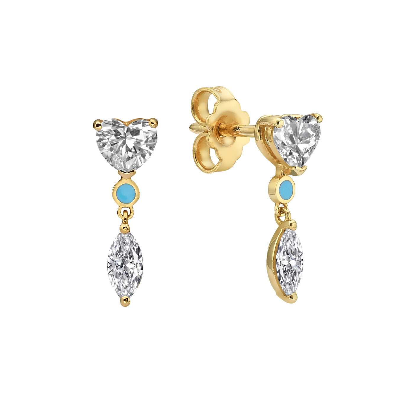 Princess earrings