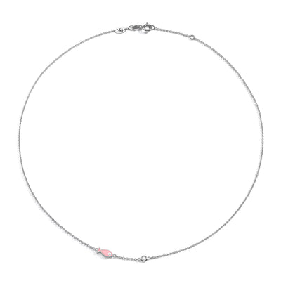 Fish Diamond Necklace