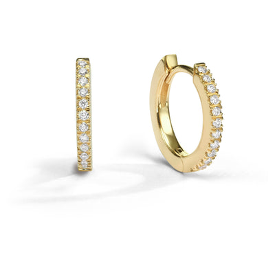 Midi Gypsy diamonds earrings