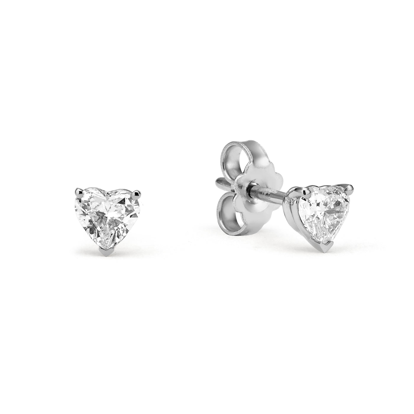 Hearts Diamonds studs