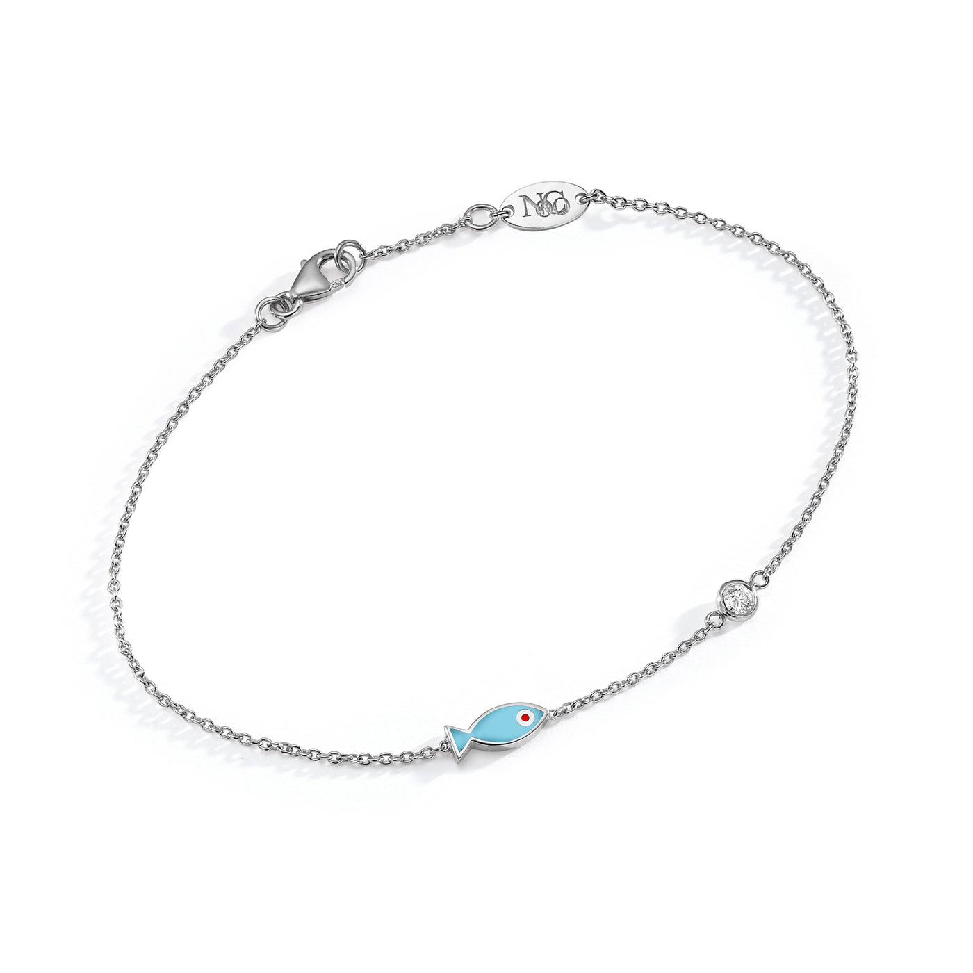 Fish Diamond Bracelet