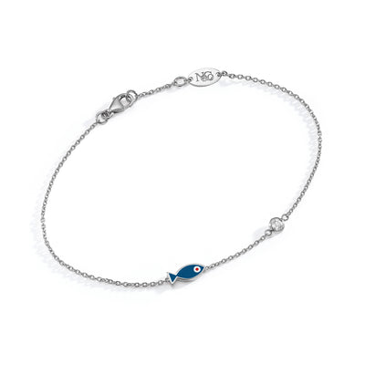 Fish Diamond Bracelet