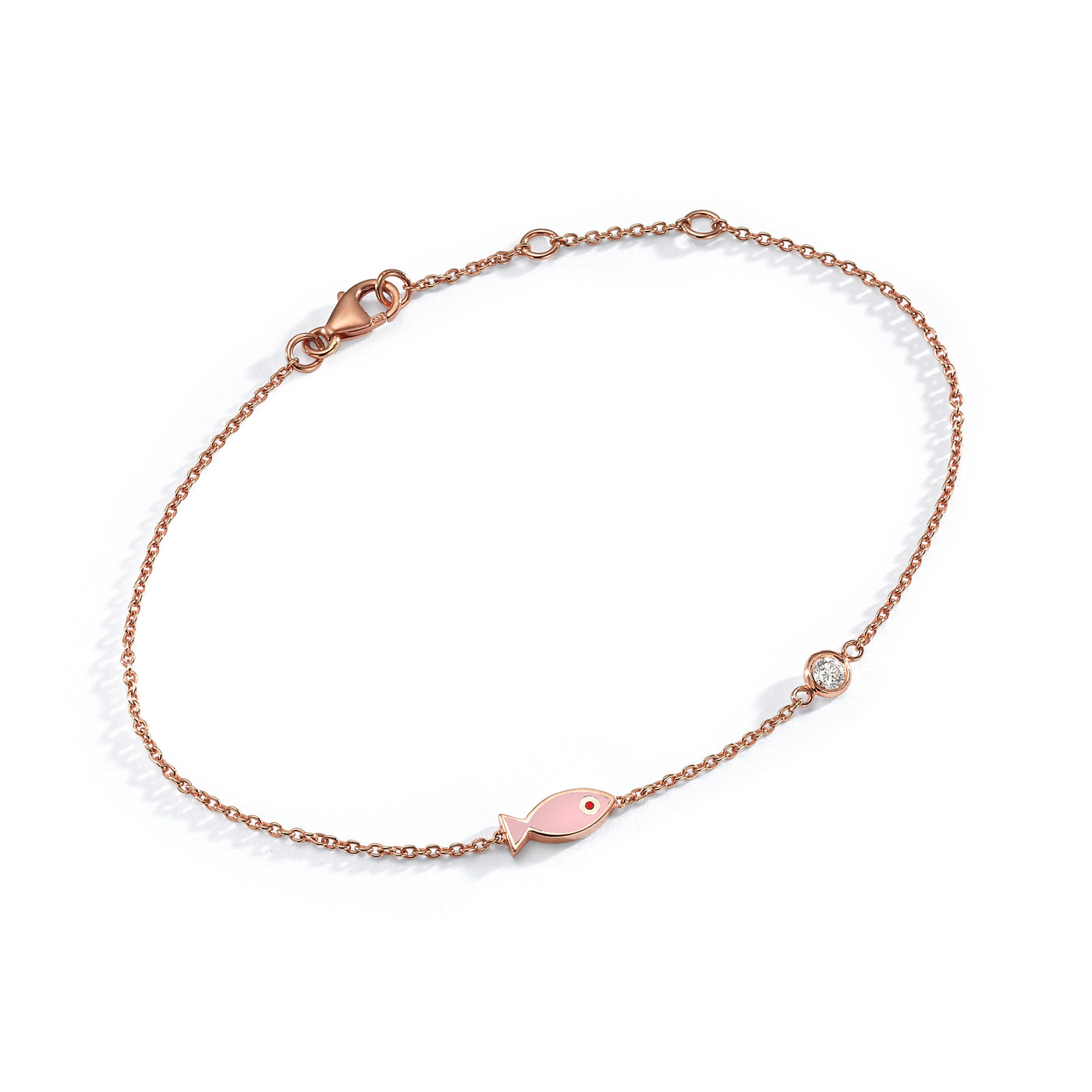 Gold fish bracelet deals