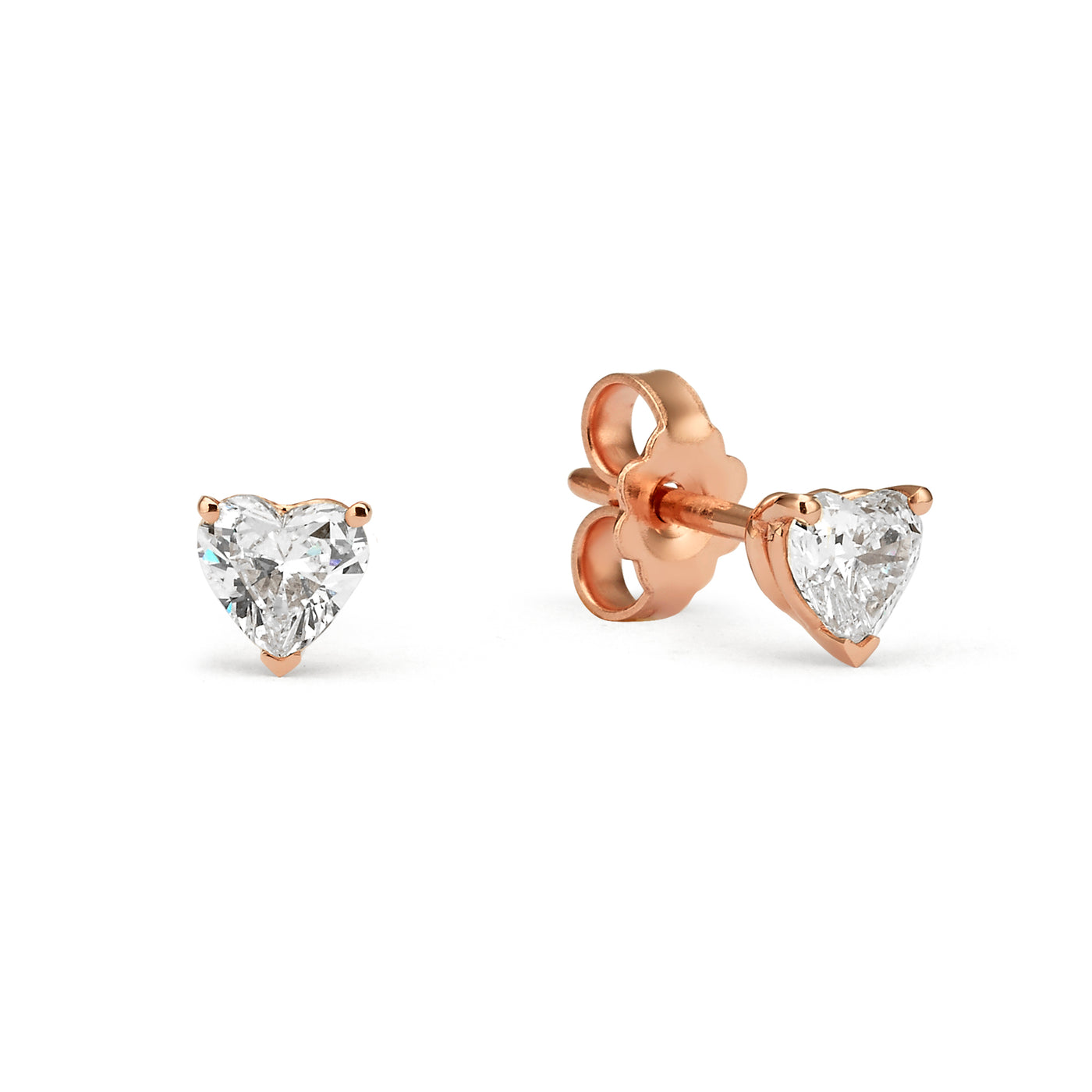 Hearts Diamonds studs
