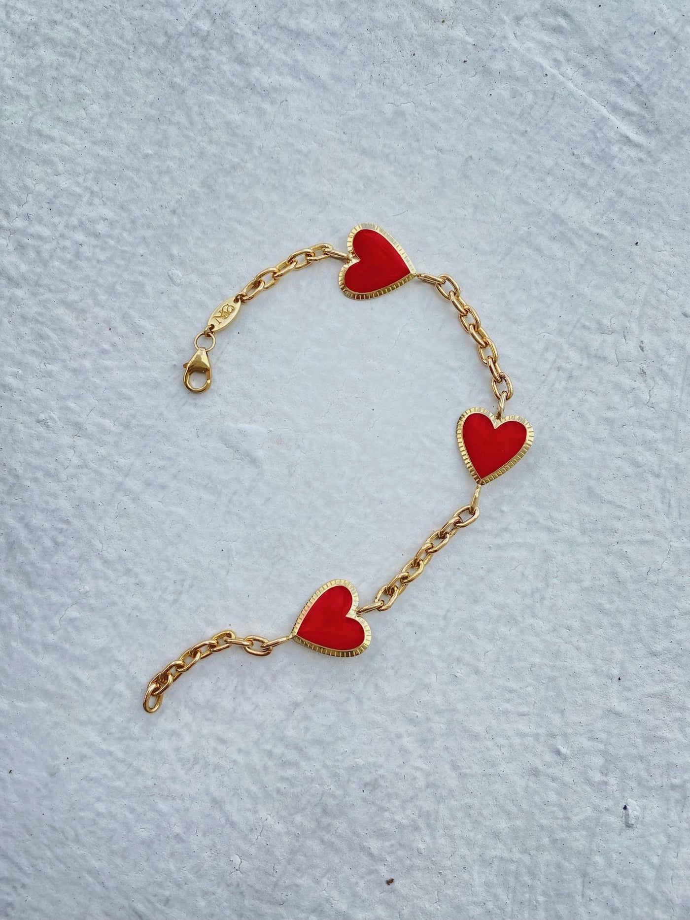 Delara- 3 hearts bracelet