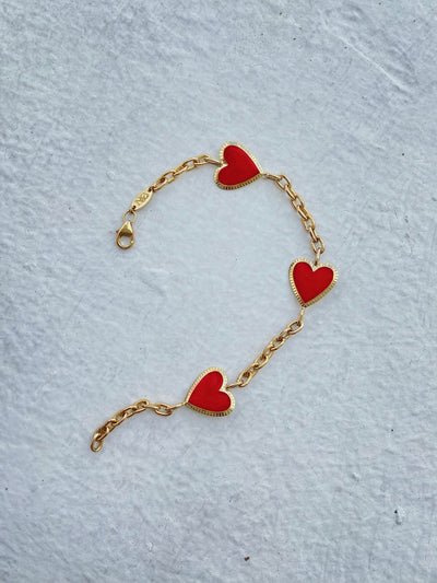 Delara- 3 hearts bracelet