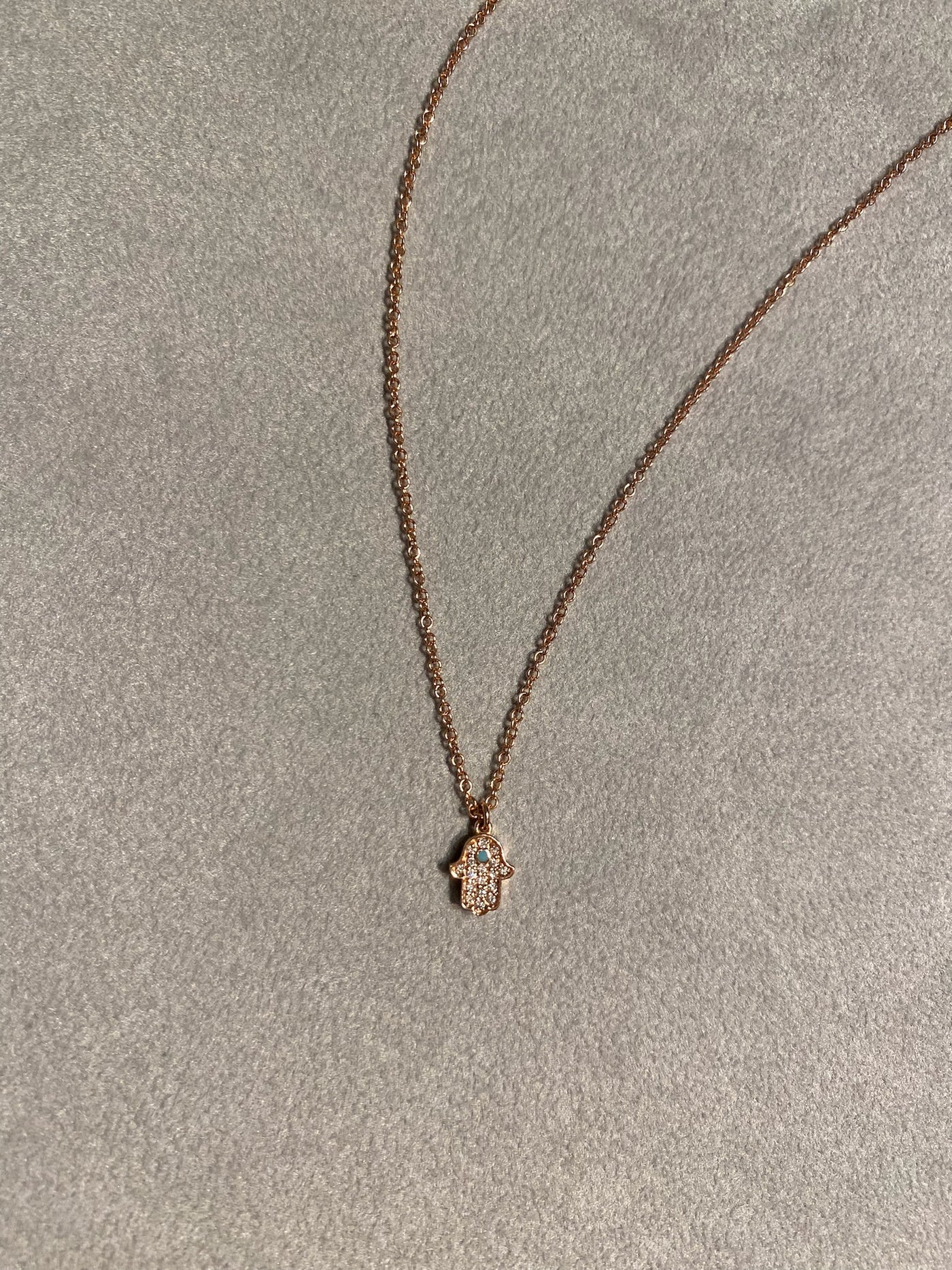 Hamsa necklace